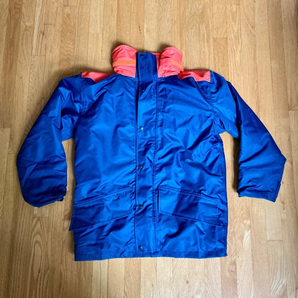 Italian Navy Military Jacket w/ Thermal Liner Size Small Italy Taglia S